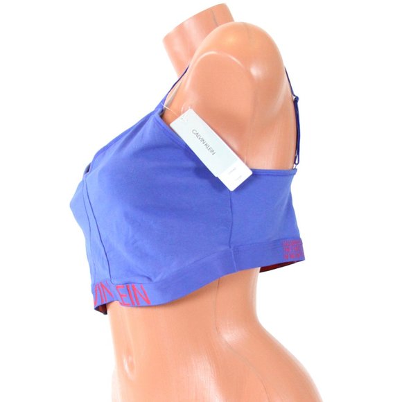 CALVIN KLEIN STATEMENT 1981 UNLINED TRIANGLE BRA - Picture 3 of 4